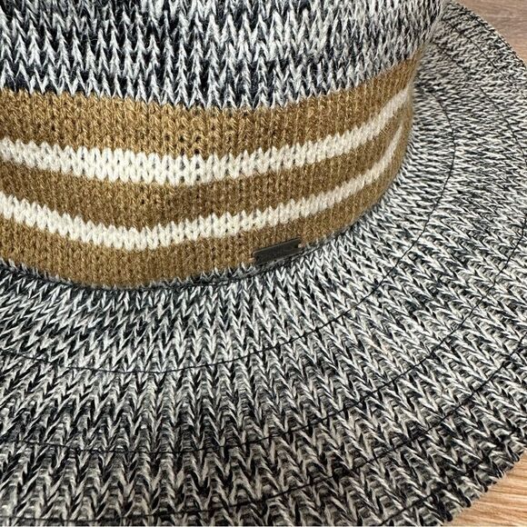 Volcom Downtown Heathered Gray Black Fedora - Picture 2 of 10